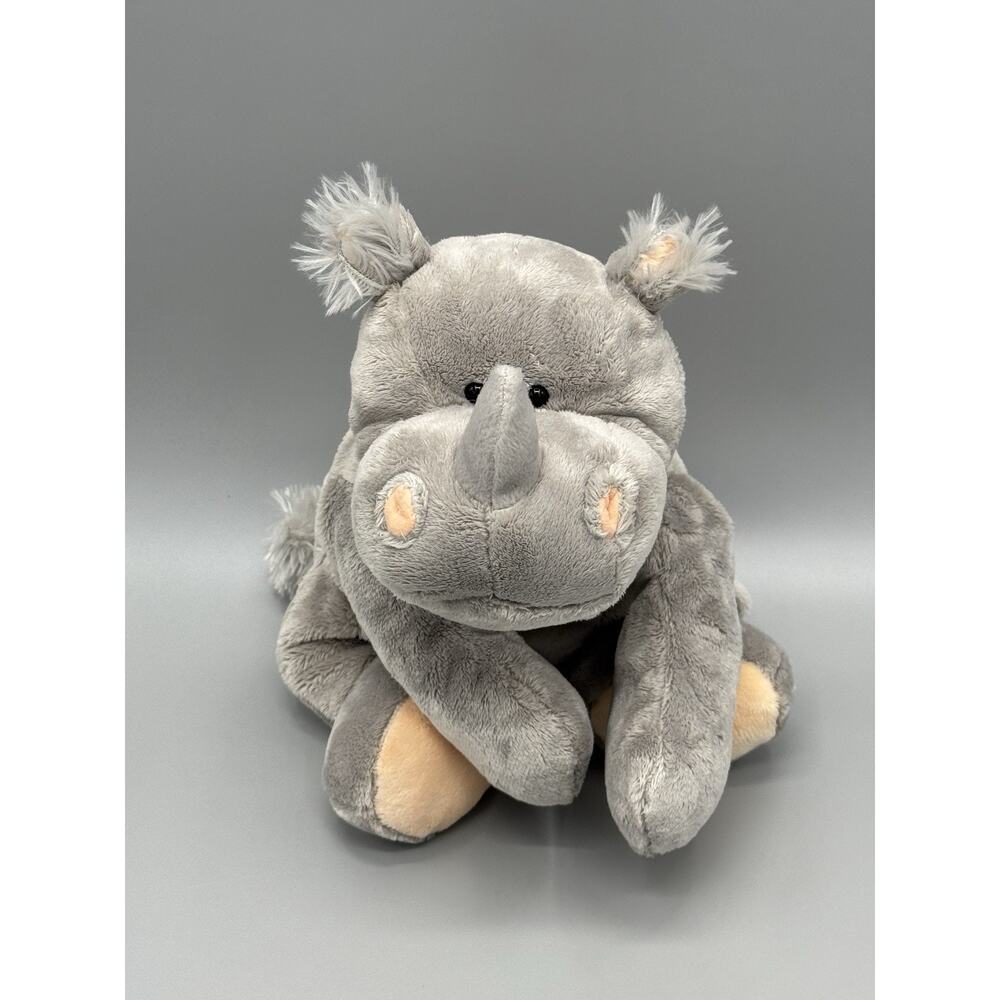 Bosco’s Rhino Rhinoceros Plush 13” Gray Stuffed Animal 2007